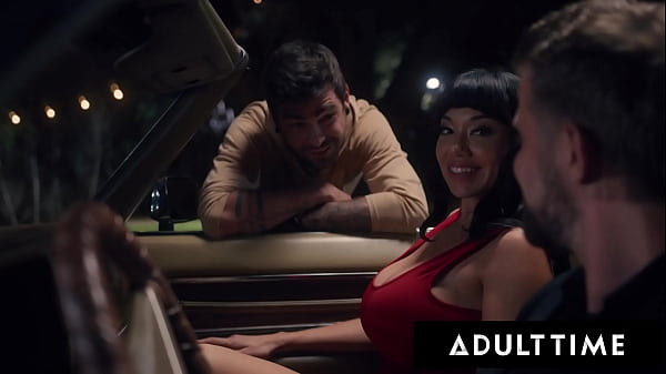 ADULT TIME – Big Titty Slut Little Puck Gets Pounded In Parking Lot While Her Cuck Husband Watches!