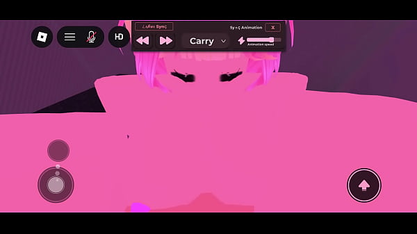Fucking anime girl in Roblox