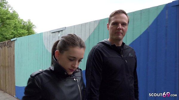 GERMAN SCOUT – SKINNY TEEN CHEAT BOYFRIEND FOR CASH IN REAL PUBLIC CASTING WITH ASS FUCK