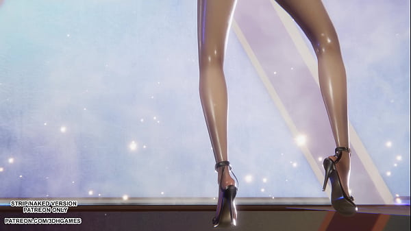 [MMD] HYOLYN – Wait Seraphine Sexy Kpop Dance League of Legends Hentai Uncensored 4K 60FPS