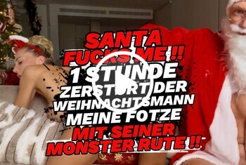 1 STUNDE LIVESEX SHOW ZERSTÖRUNG VON SANTA CLAUS