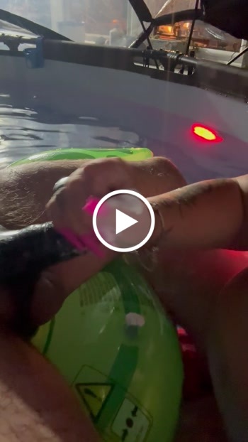 Sahne wird rausgeholt