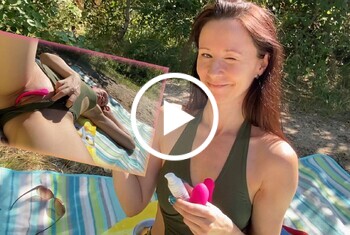 Dreister geht nicht! Public Orgasmus durch neues Toy!