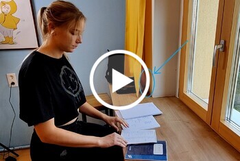 Lernpause mal anders! Mit fremden Dildo gefickt!