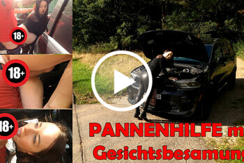 PANNENHILFE mit Gesichtsbesamung!