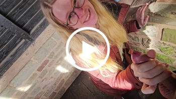 Erster Outdoorfick des Jahres an Burgruine