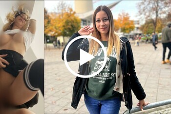 Die Teenie Bitch vom Alexanderplatz gibt Creampie