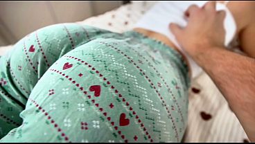 step brother plays with step sister and gives her a perfect massage!